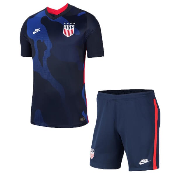 Camiseta Estados Unidos 2ª Niños 2020 Azul